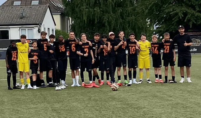 Unsere U15 bleibt Niederrheinligist
