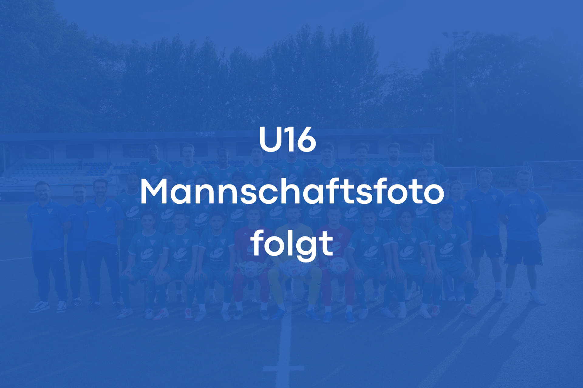 Mannschaftsfoto U16-Junioren