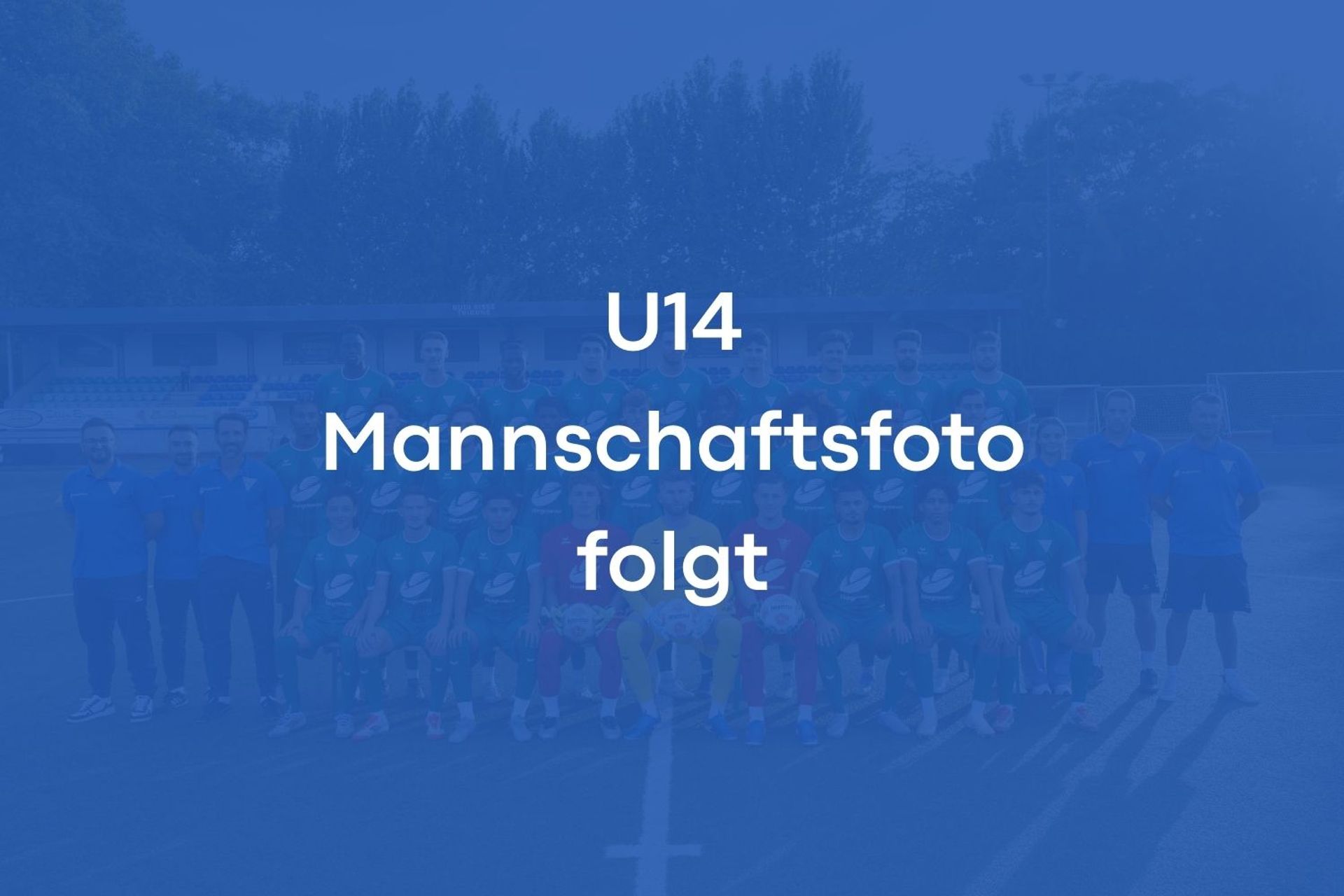 Mannschaftsfoto U14-Junioren