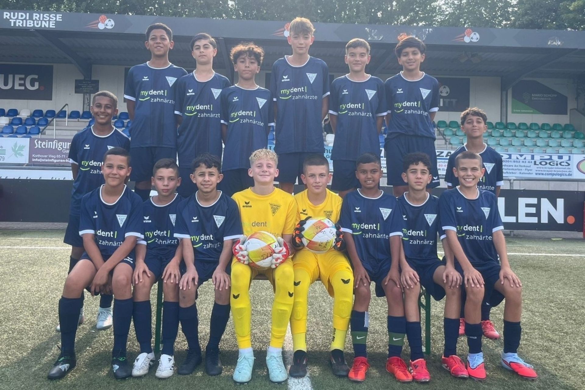Mannschaftsfoto U13-Junioren