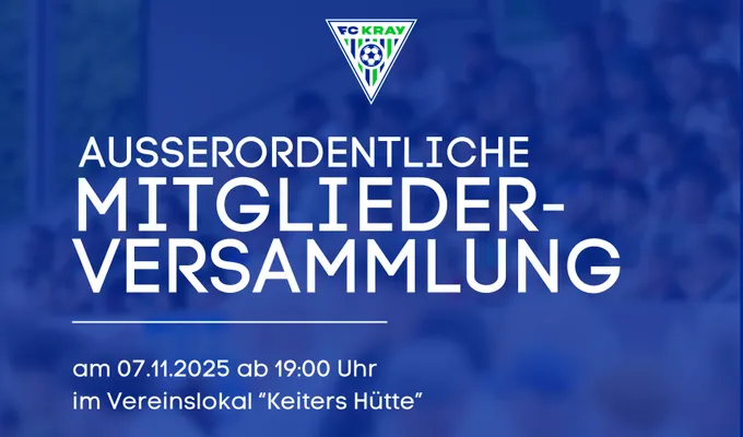 Außerordentliche Mitgliederversammlung