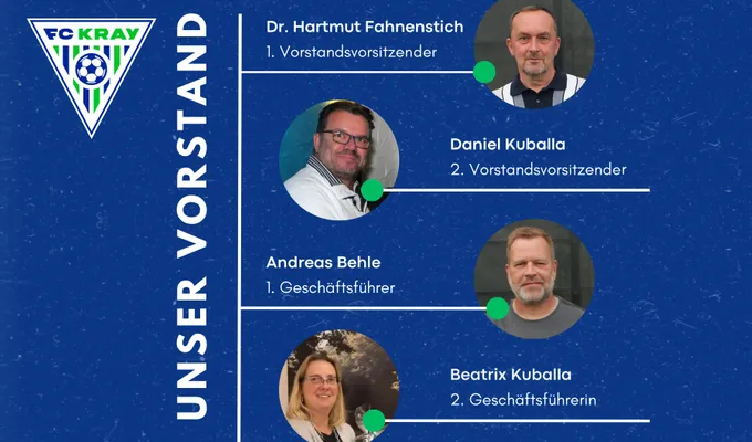 Vorstandwahlen beim FC Kray