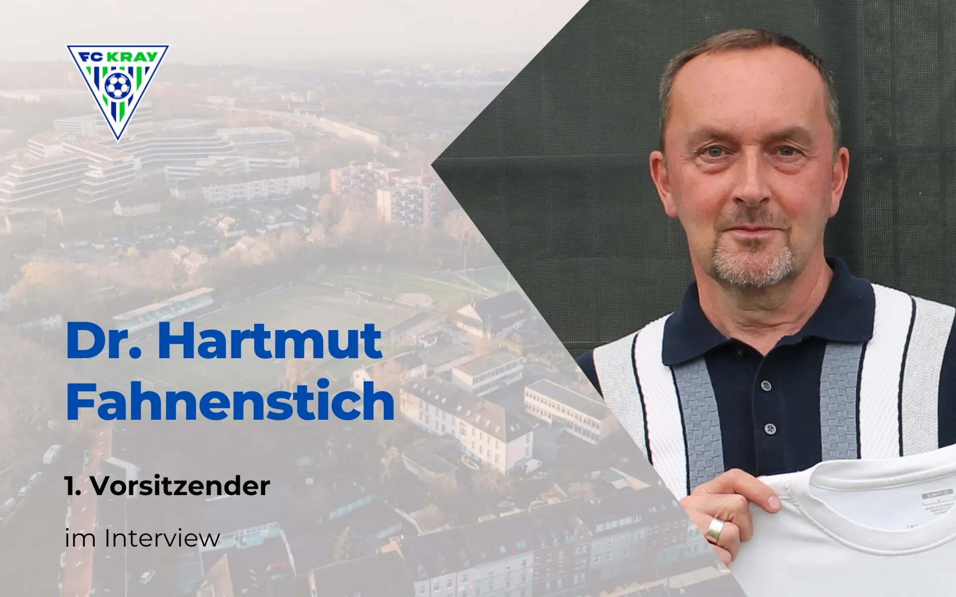 Interview mit 1. Vorsitzenden Dr. Hartmut Fahnenstich