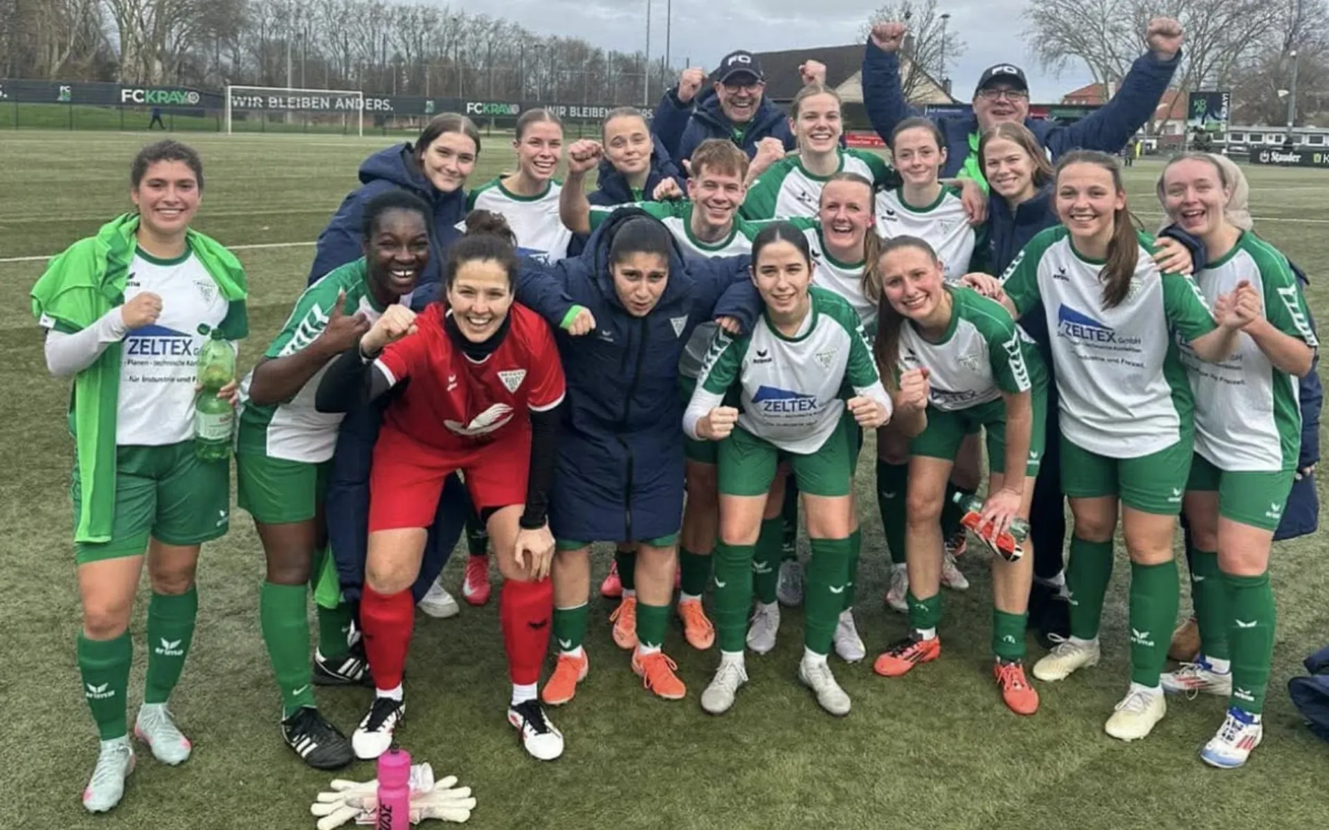 FC Kray Frauen feiern weiteren Heimsieg