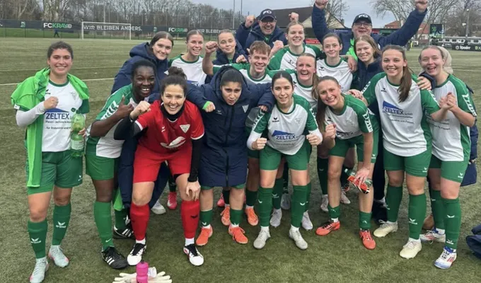 FC Kray Frauen feiern weiteren Heimsieg