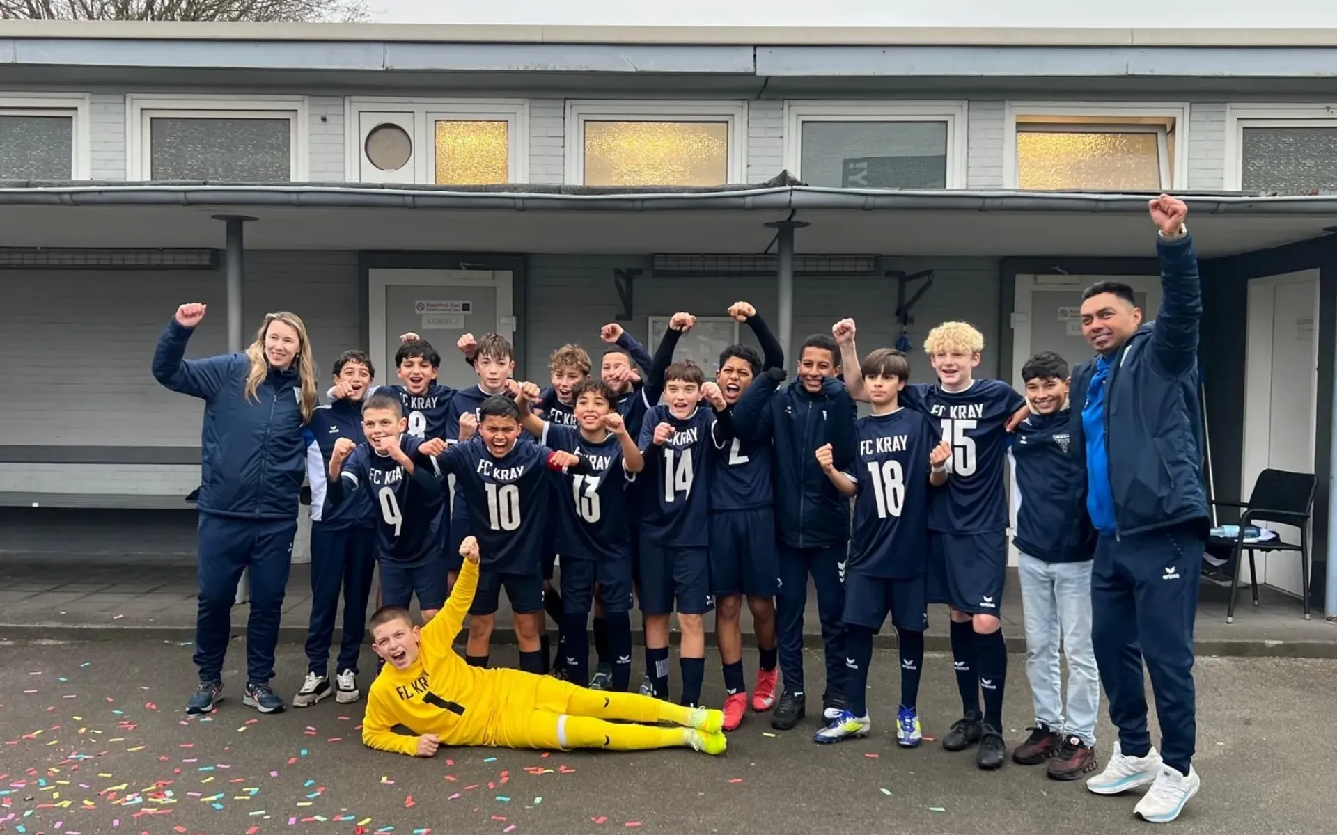 U13 steigt in die Niederrheinliga auf