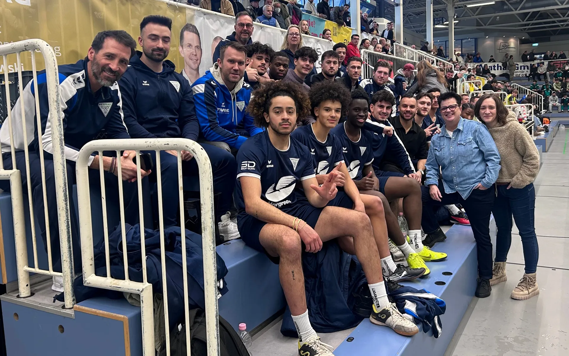 Unterstützung bei der Hallenstadtmeisterschaft	