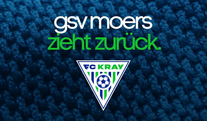 Der GSV Moers zieht seine Mannschaft zurück