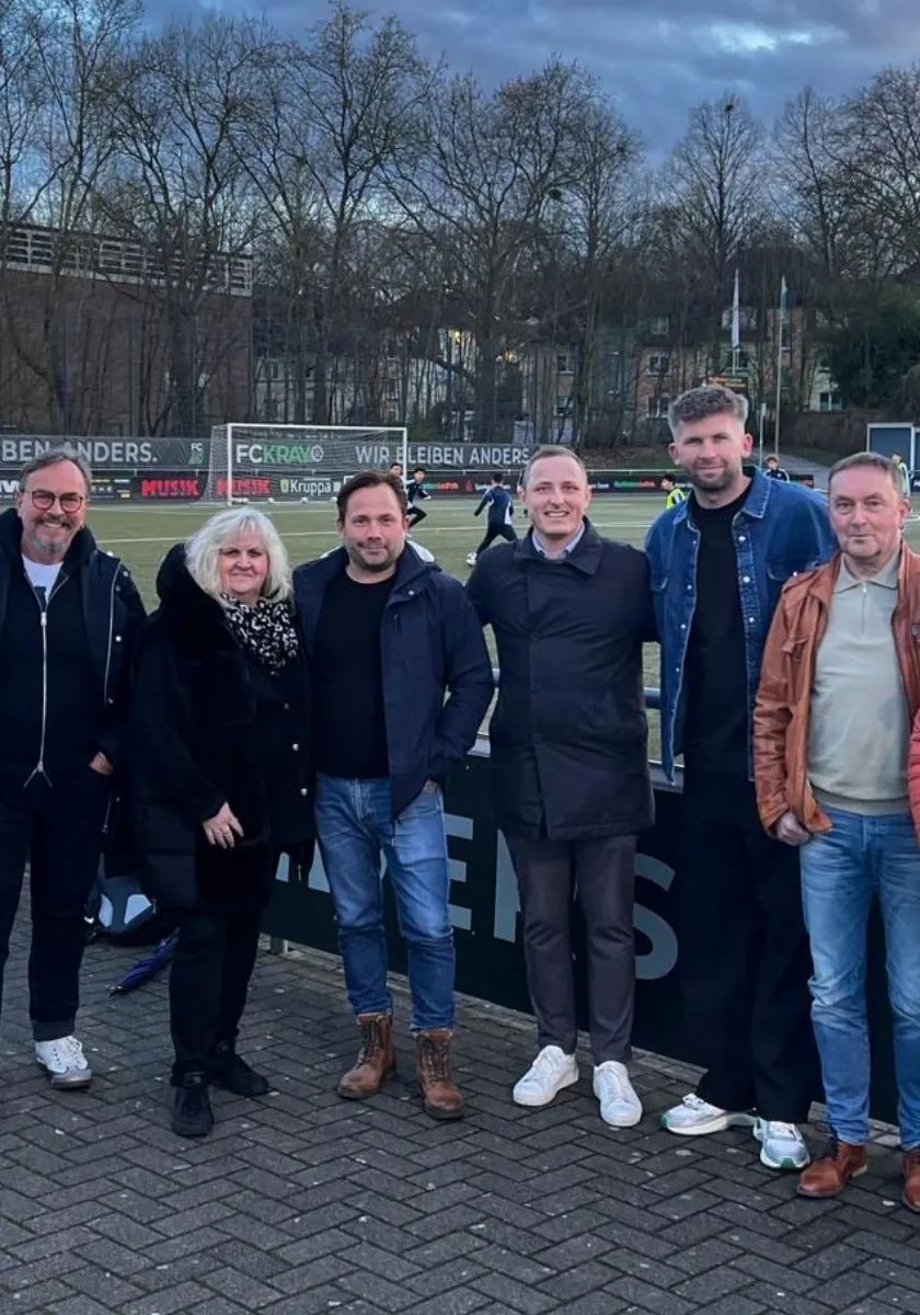 FC Kray im Dialog: Kabinengespräch mit Lokalpolitikern