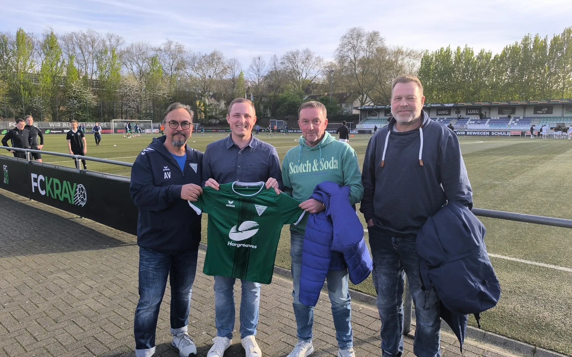 Luca Ducree zu Gast in der KrayArena