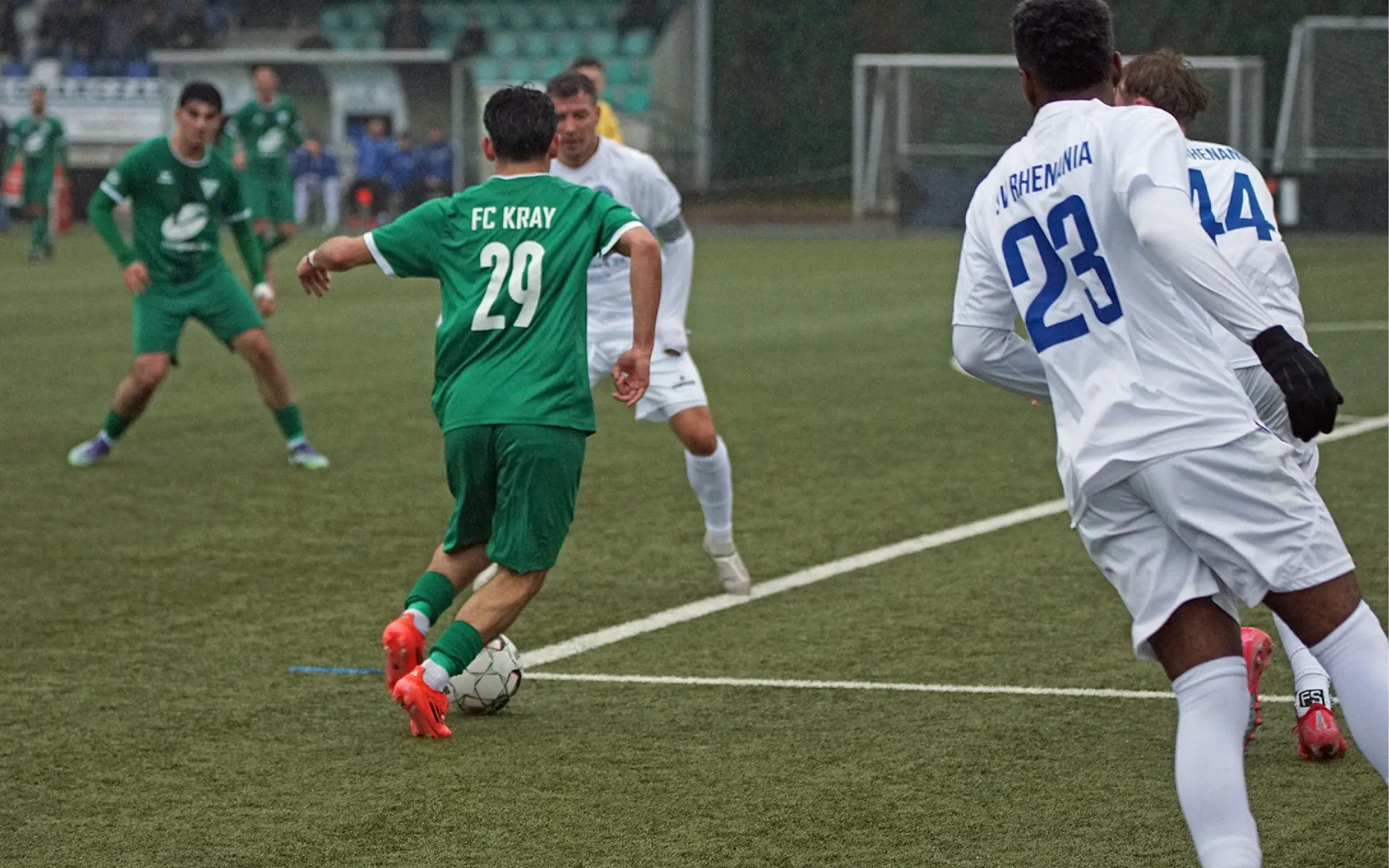 Auswärtsspiel bei Rhenania Bottrop