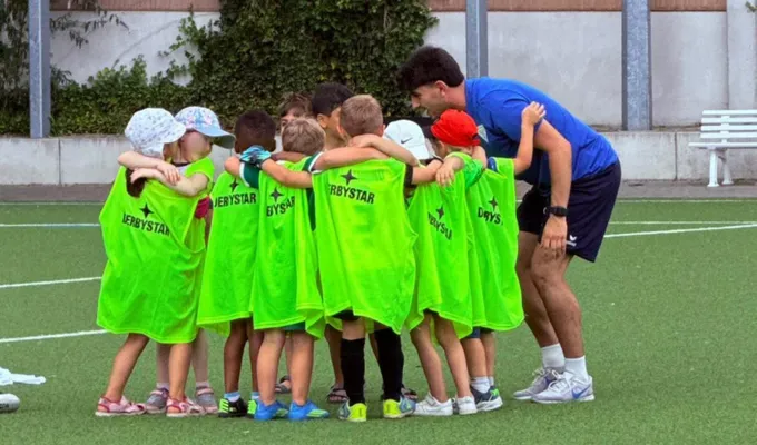 Kindergarten–Fußballnachmittag beim FC Kray