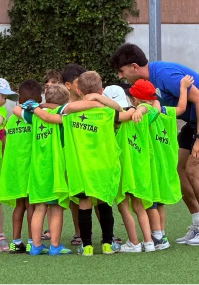 Kindergarten–Fußballnachmittag beim FC Kray
