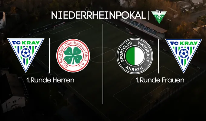 1. Runde im Niederrheinpokal ausgelost