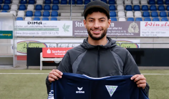 Neuzugang: Ayman Jalti verstärkt den FC Kray