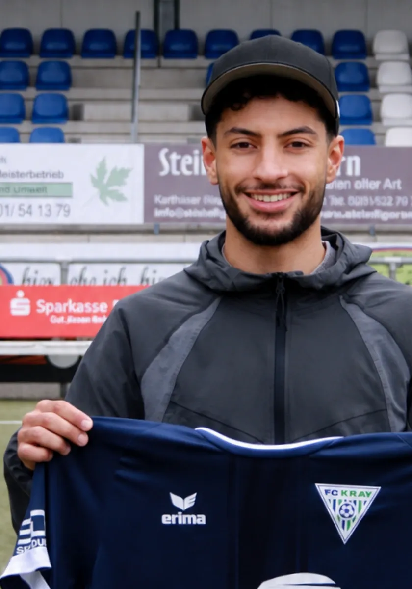 Neuzugang: Ayman Jalti verstärkt den FC Kray