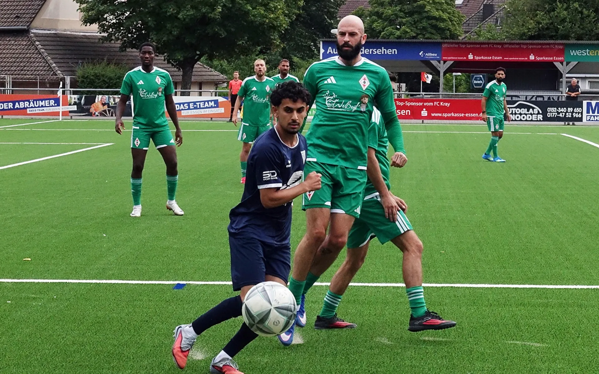 Testspiel gegen den Mülheimer FC97