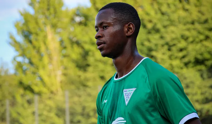 Djibril Camara geht in seine dritte Saison beim FC Kray