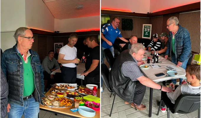 Sponsorentreffen im Rahmen des 1.Heimspiels der Saison