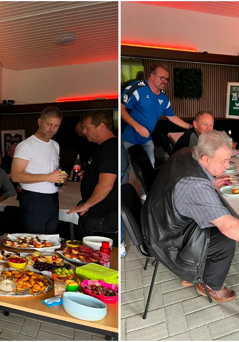 Sponsorentreffen im Rahmen des 1.Heimspiels der Saison