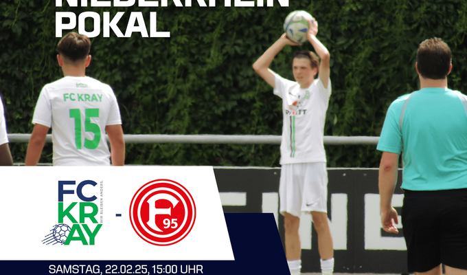 U15 vor Topspiel im Niederrheinpokal